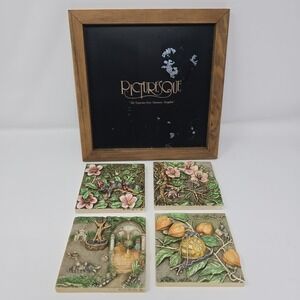 Harmony Kingdom Picturesque -‎  lot of 4 New With Magnetic Frame